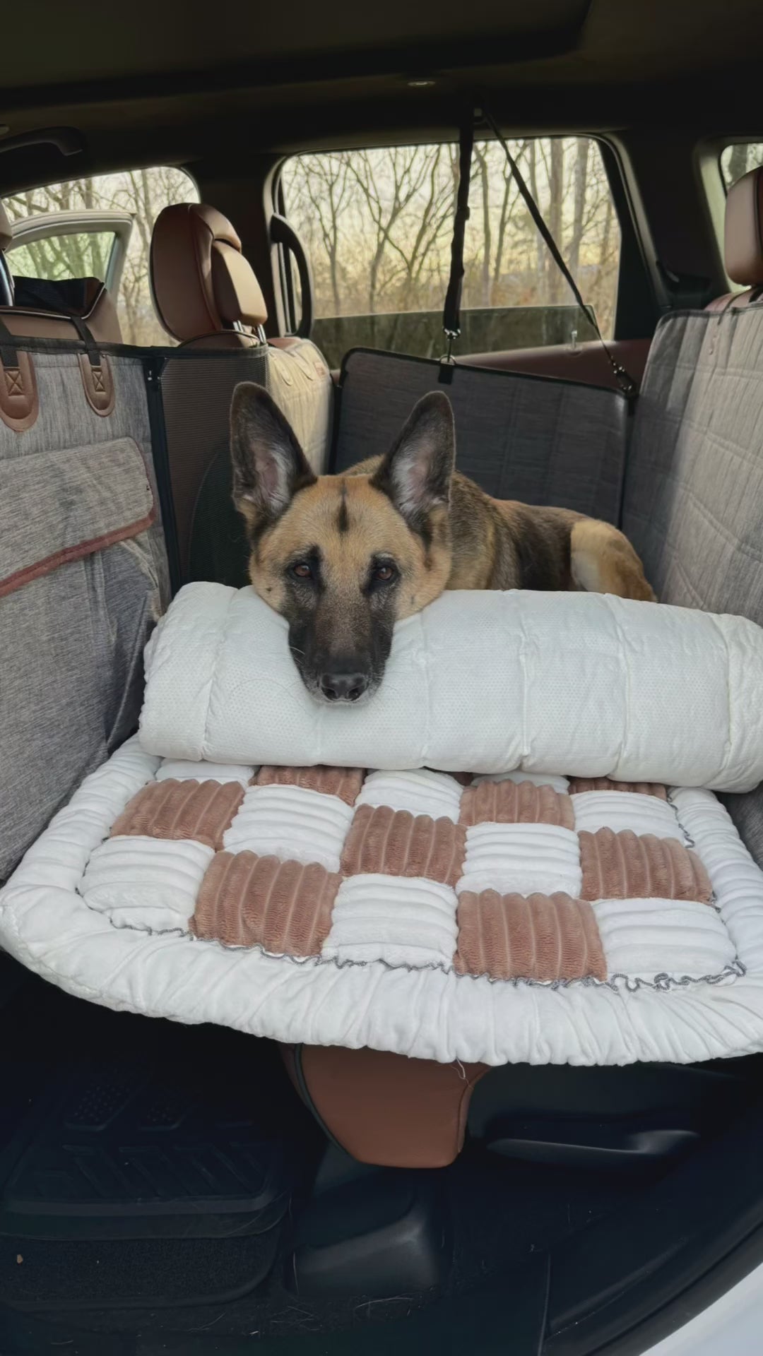 Deluxe Dog Bed - For The Backseat Extender